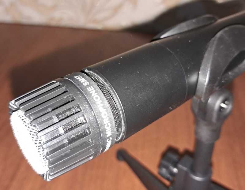 SM57 - динамічний кардіоїдний інструментальний мікрофон