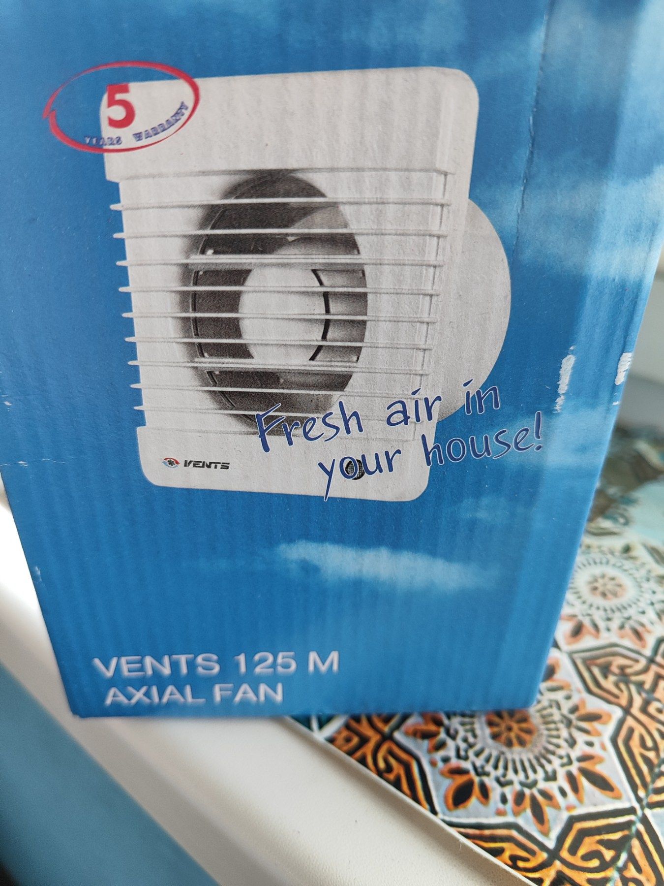 Вентилятор витяжний Vents 125 M axial fan
