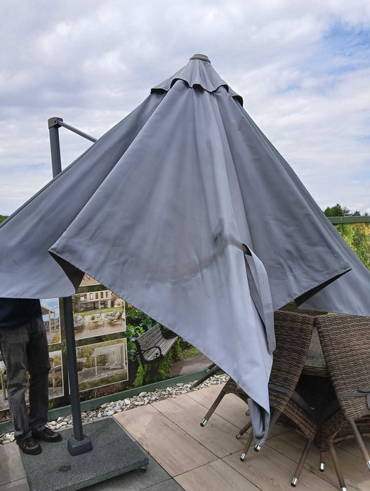 Parasol Ogrodowy Voyager T1 – 2,5 X 2,5m – Antracite EKSPOZYCJA