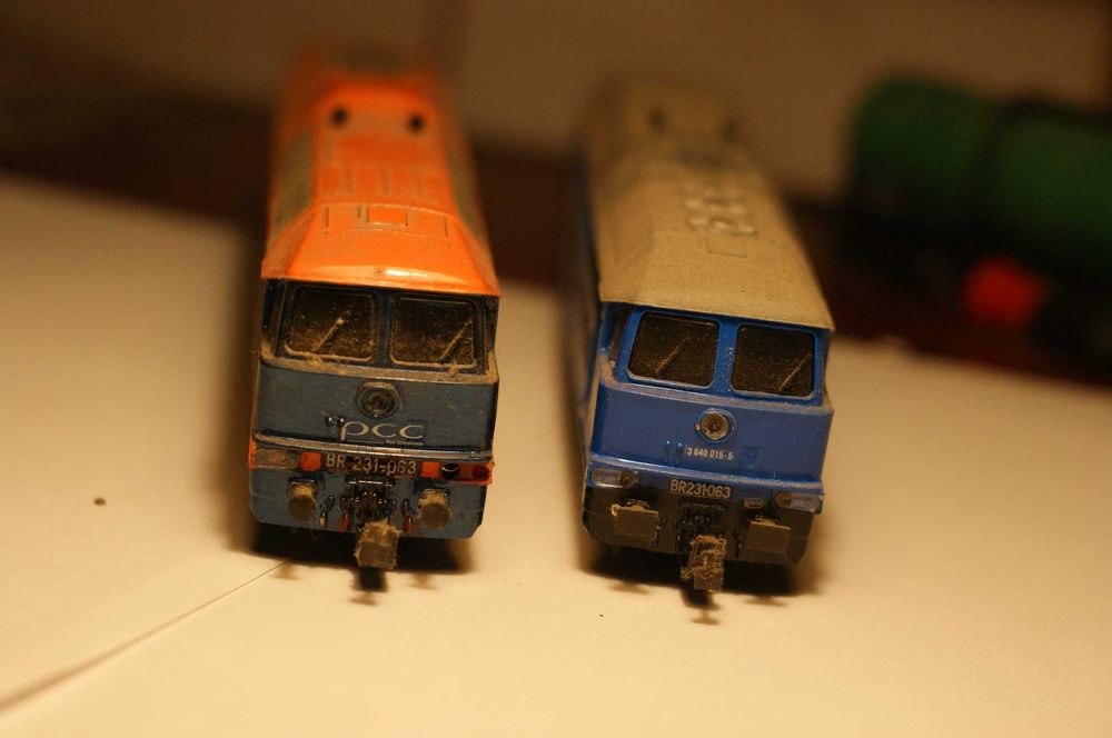2 lokomotywy br232 stare piko