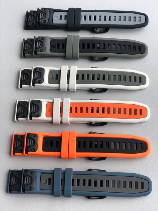 Силіконові ремінці на годинник Garmin quickfit 20 22 26 браслет ремінь