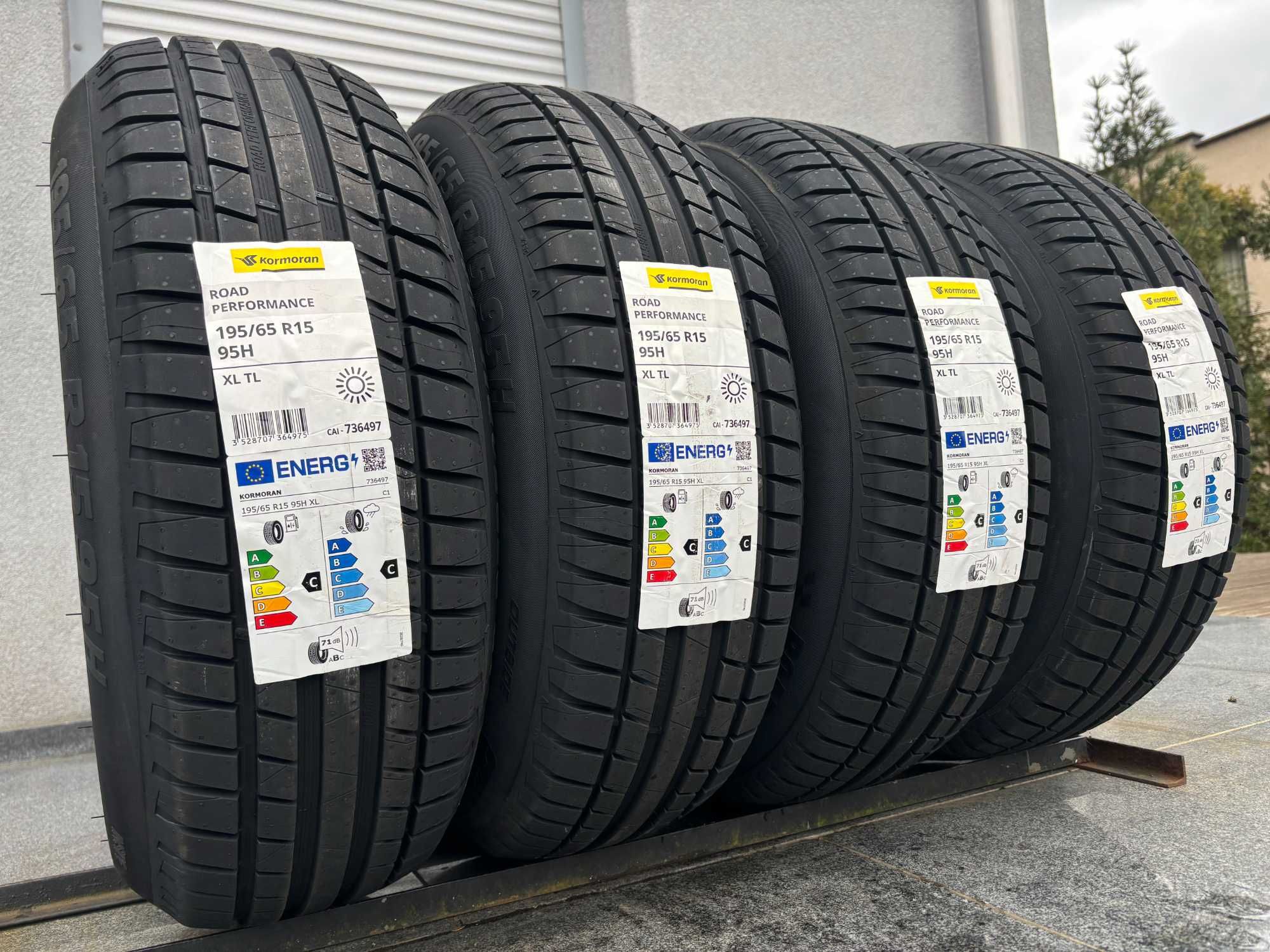 Letnie 195/65R15 Kormoran 91H PROSTO Z FABRYKI 5lat gwar C,C,71db