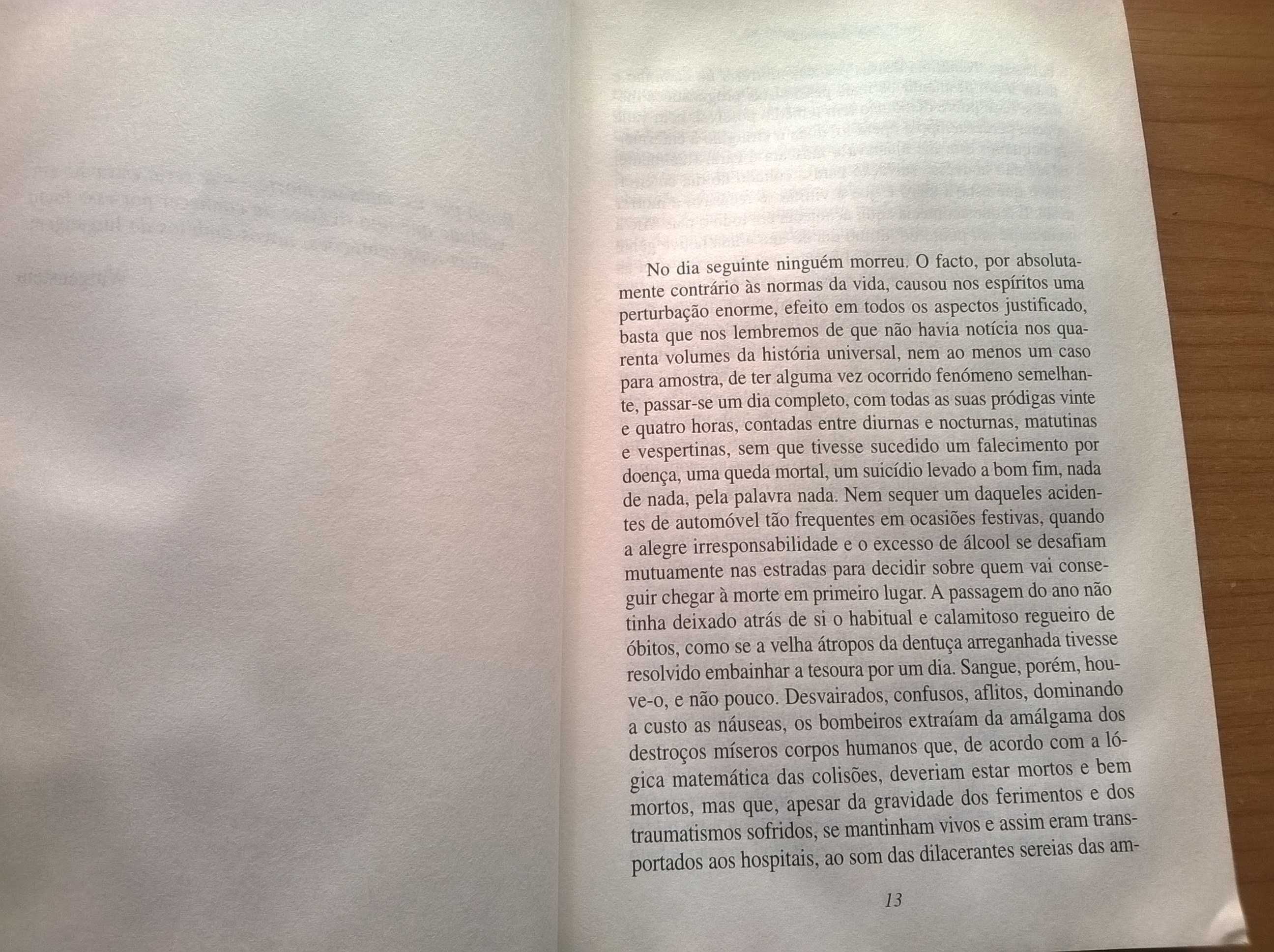 As Intermitências da Morte (1.ª ed.) - José Saramago
