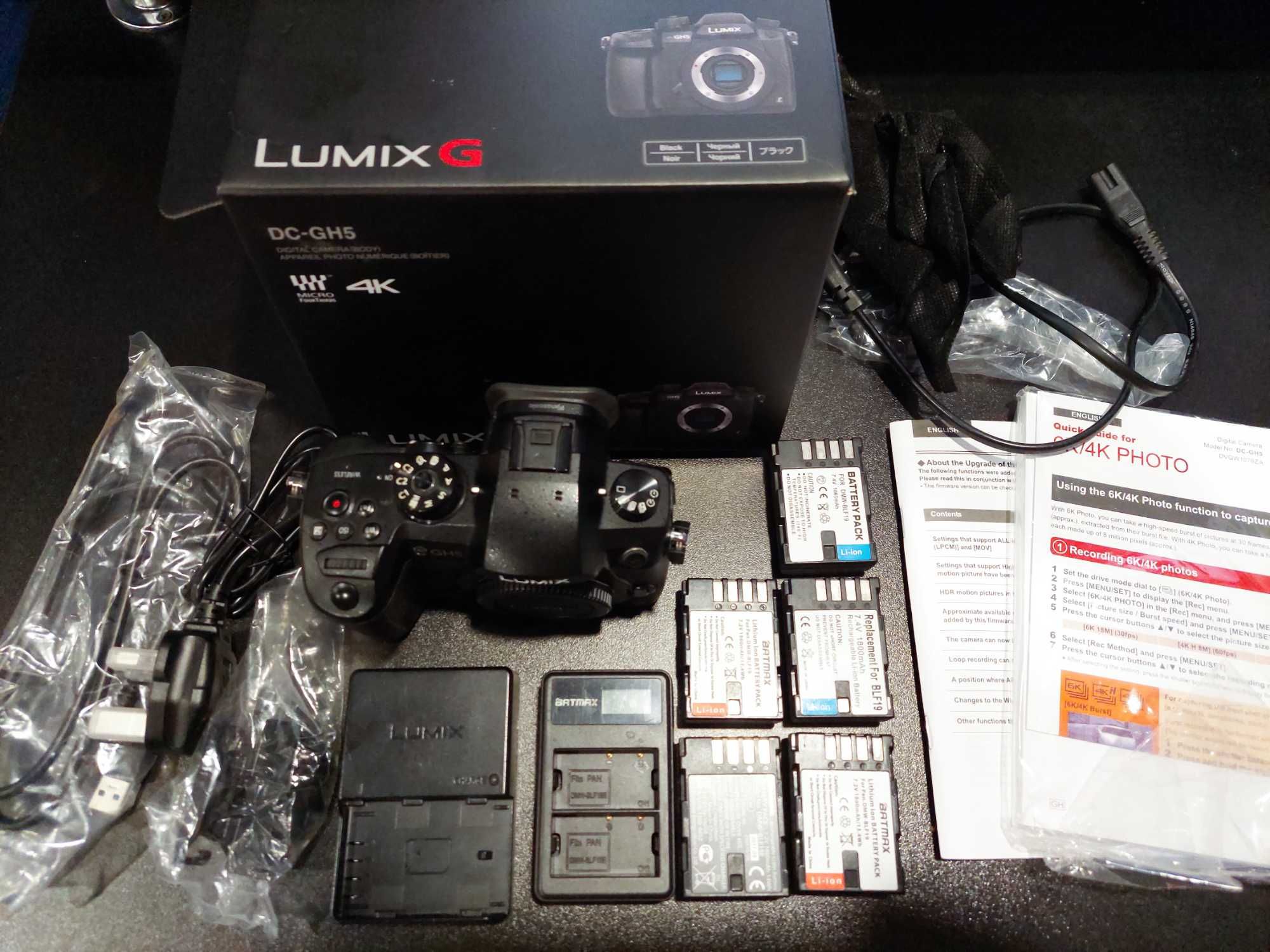 Panasonic Lumix GH5 Body + V LOG L + подарунки !!! СТАН 10/10 !!!