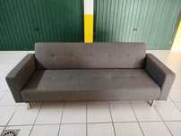 Sofá cama cinzento da conforama