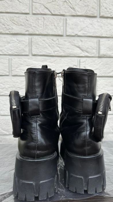 Ботинки шкіряні 39 розмір