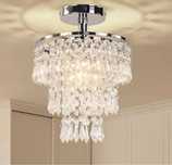 Lampa kryształowa sufitowa