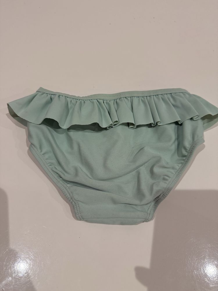 Kąpielówki majtki kąpielowe miętowe H&M 86/92
