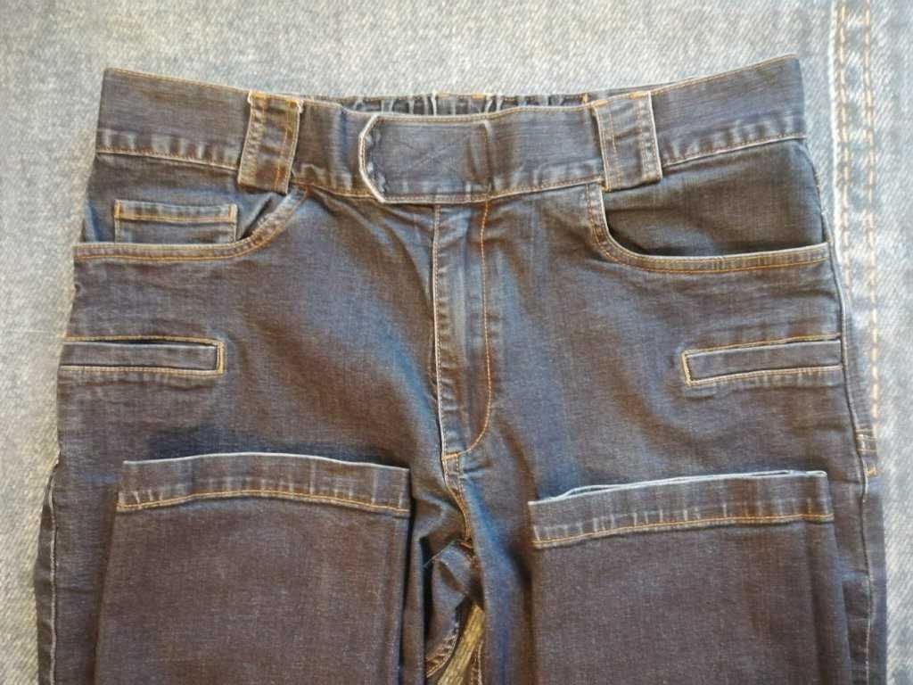 Spodnie bushcraft Helikon Greyman Tactical Jeans Slim Denim xl long