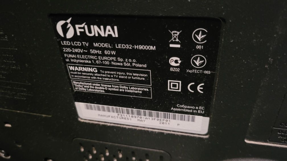 Telewizor Funai 32 cale led