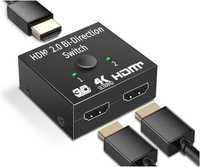 2w1 - rozgałęźnik HDMI 1x2 / sumator HDMI 2x1