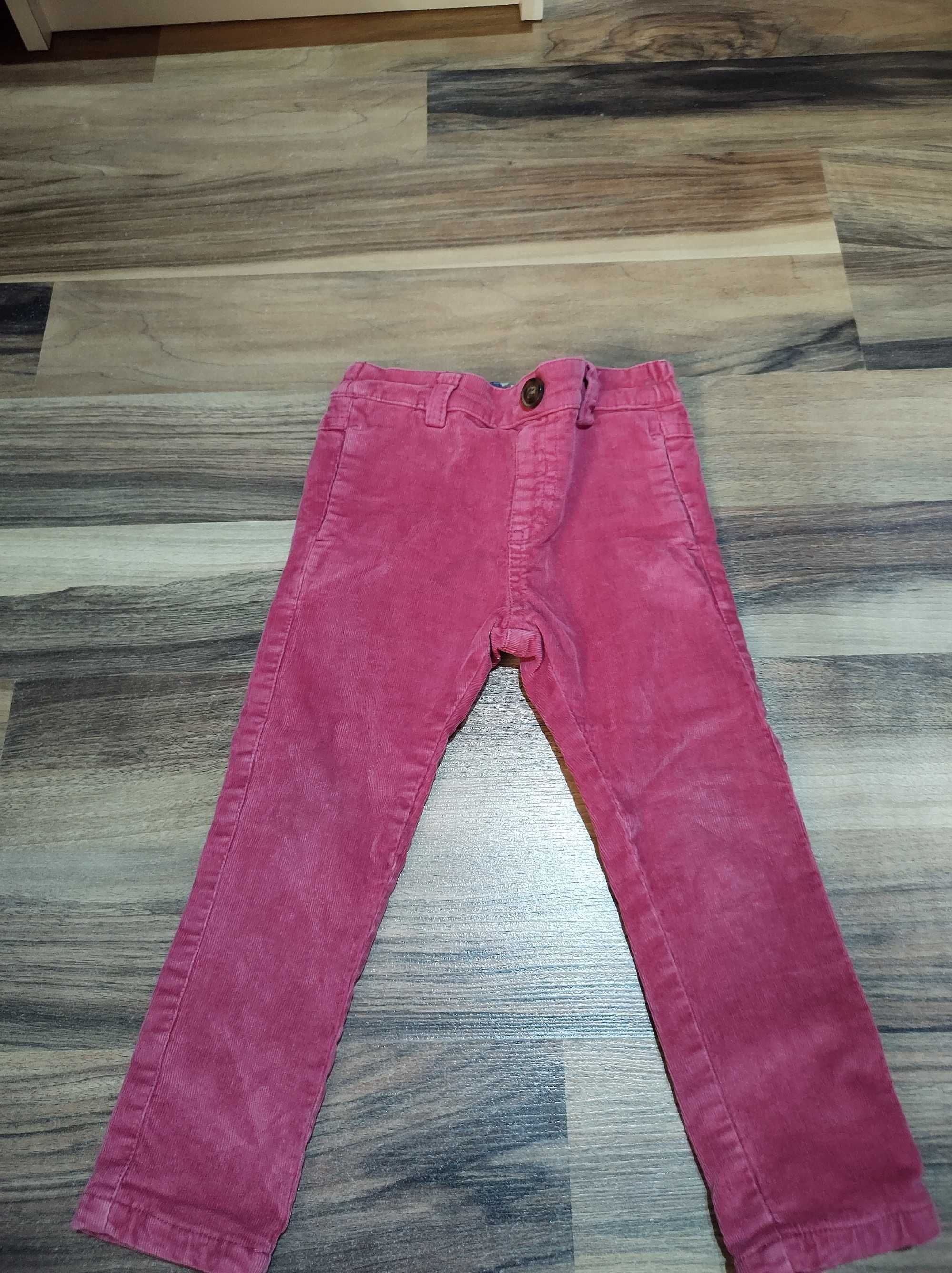 18-24, 86-92 zestaw 9 szt spodnie jeansowe, ogrodniczki H&M, TU, MOTHE