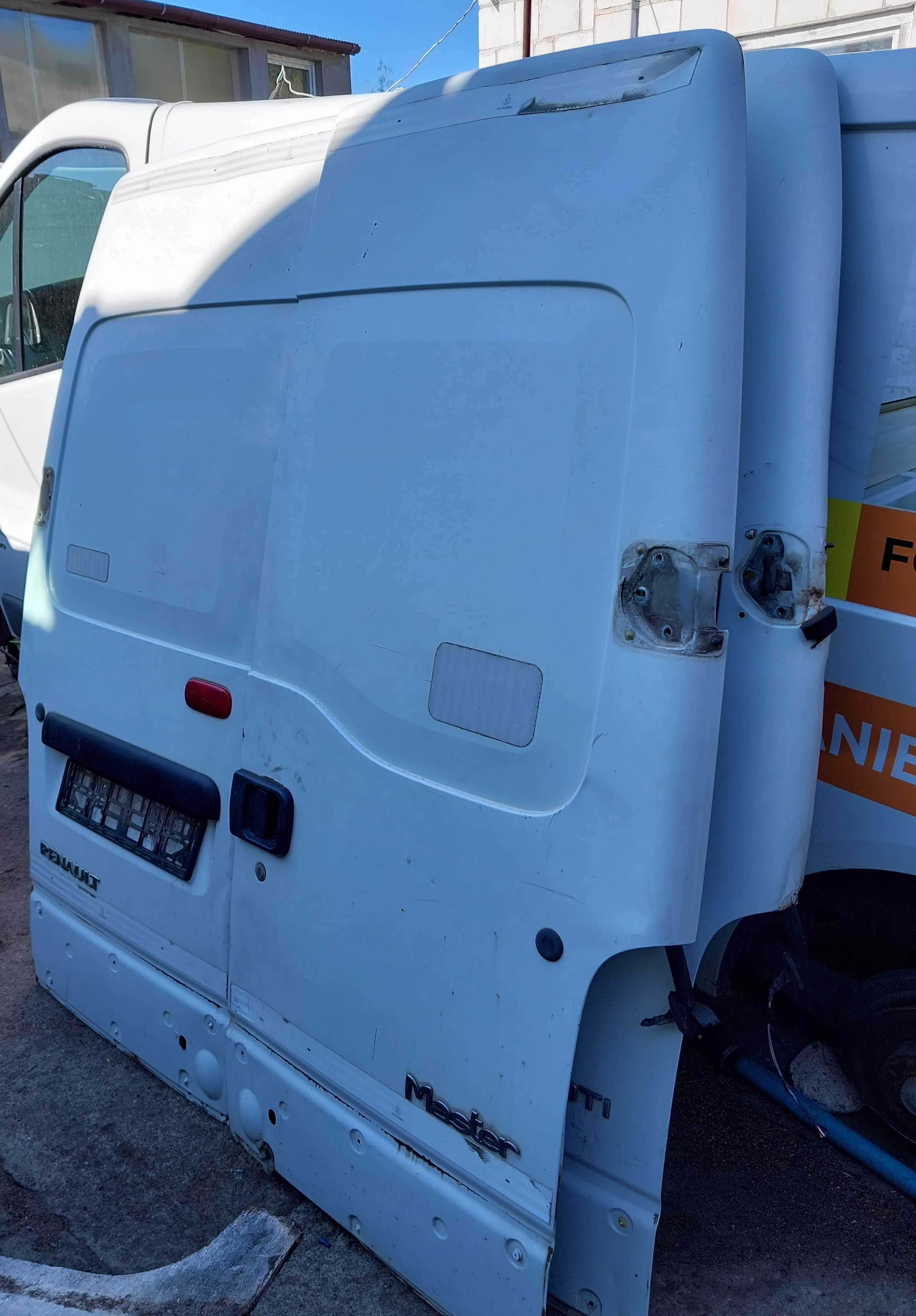 Renault master movano drzwi tył kompletne bez rdzy wersja 98-10 rok