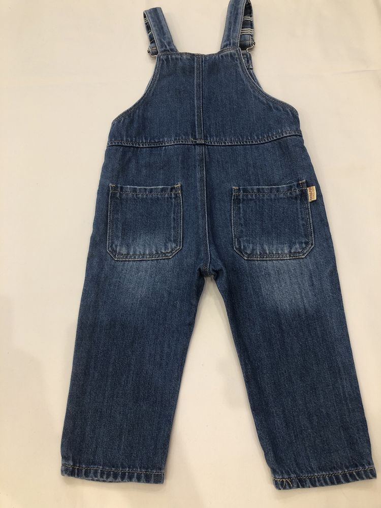 Детский джинсовый комбинезон zara