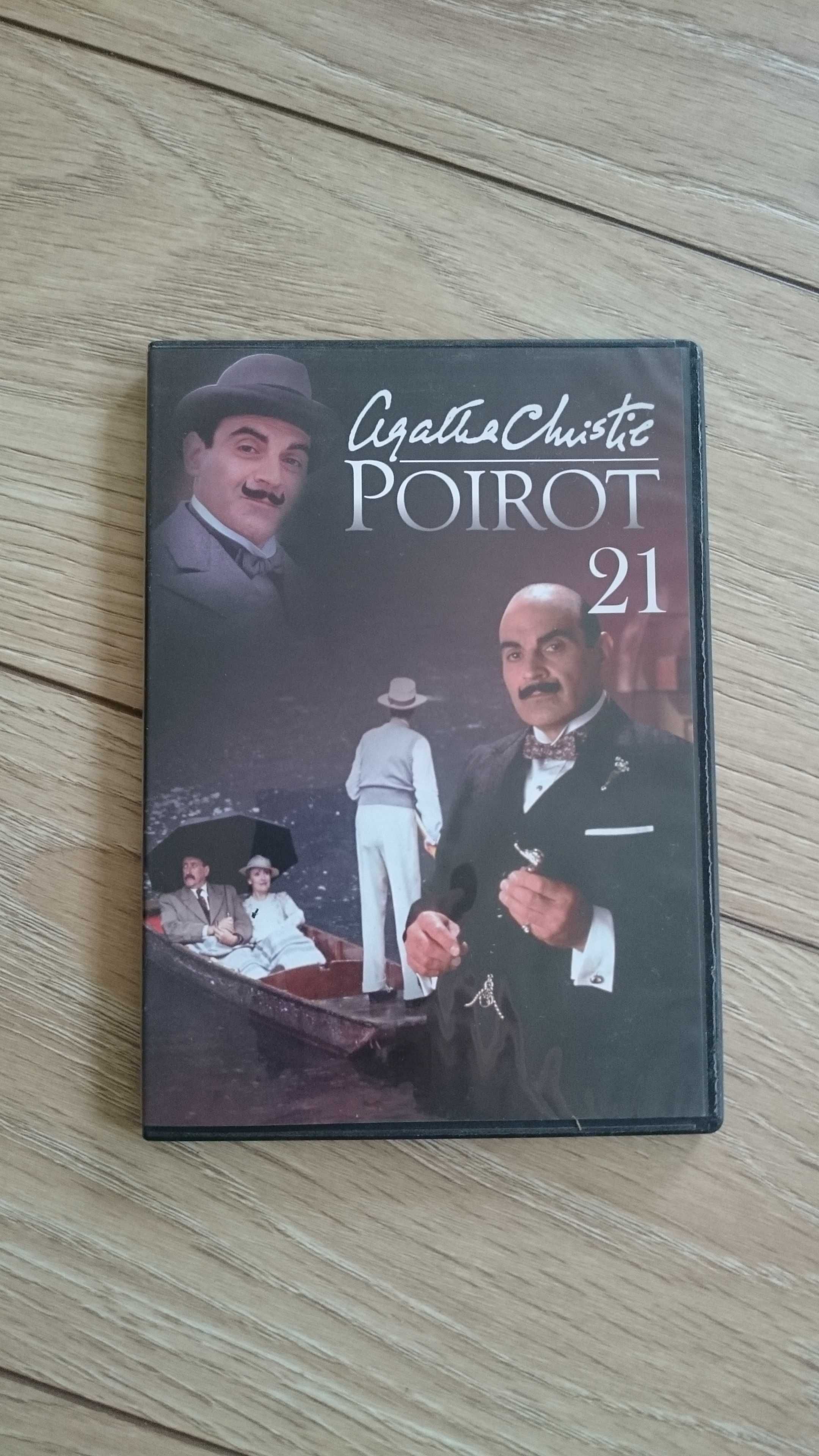 Poirot nr 21: Żółty irys / Zaginiony testament dvd
