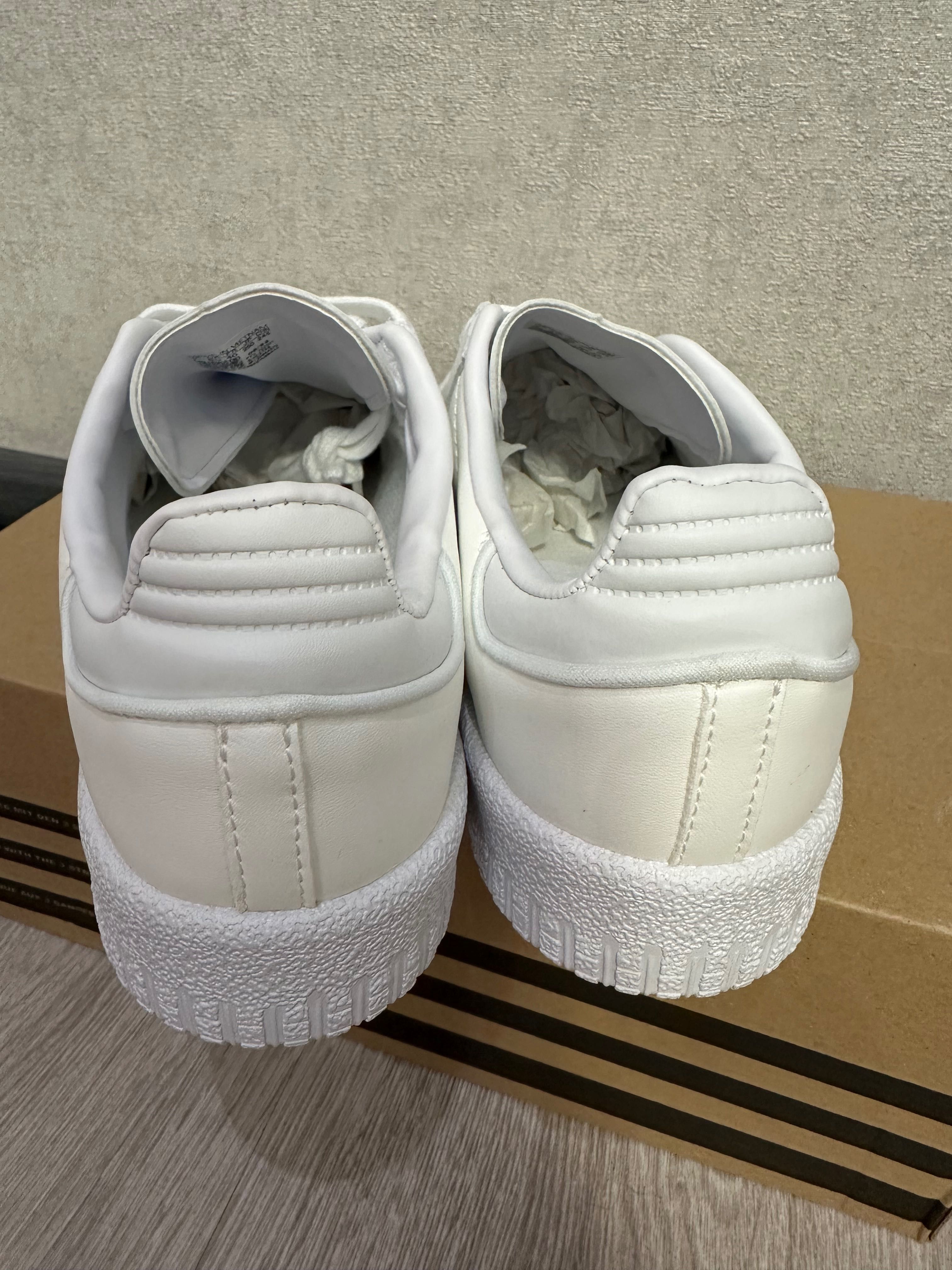 Кросівки adidas samba platform full white 40 р
