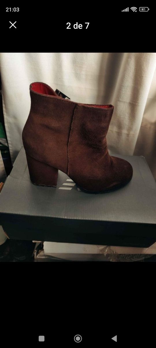 Botas senhora tam. 37