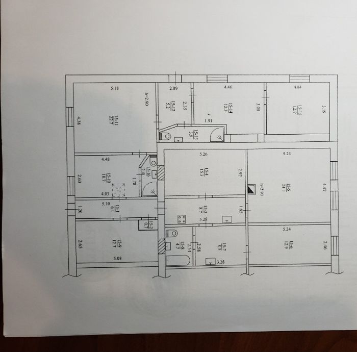 Продам дом-квартиру 170м.кв центр г.Днепр со своим двором. Два входа