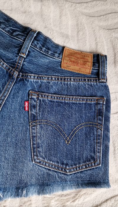 Шорти джинсові Levi's 501 W24