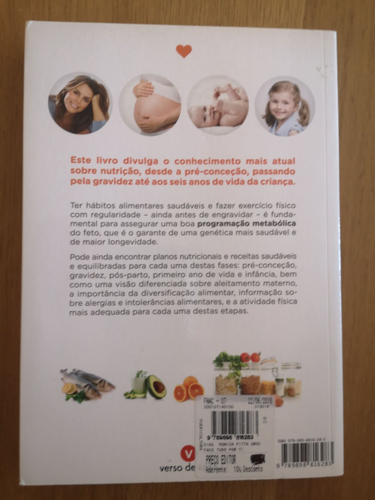 Livro Faço tudo por ti da nutricionista Mónica Pitta Grós Dias