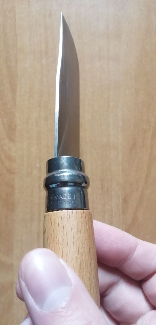 Новый коллекционный складной нож, ножик Opinel 8 VRI cо старым замком