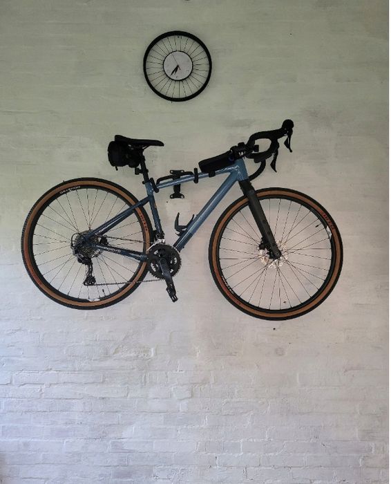 Nowy ścienny uchwyt wieszak hak na rower regulowany stalowy