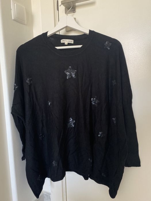 Camisola com lantejoulas