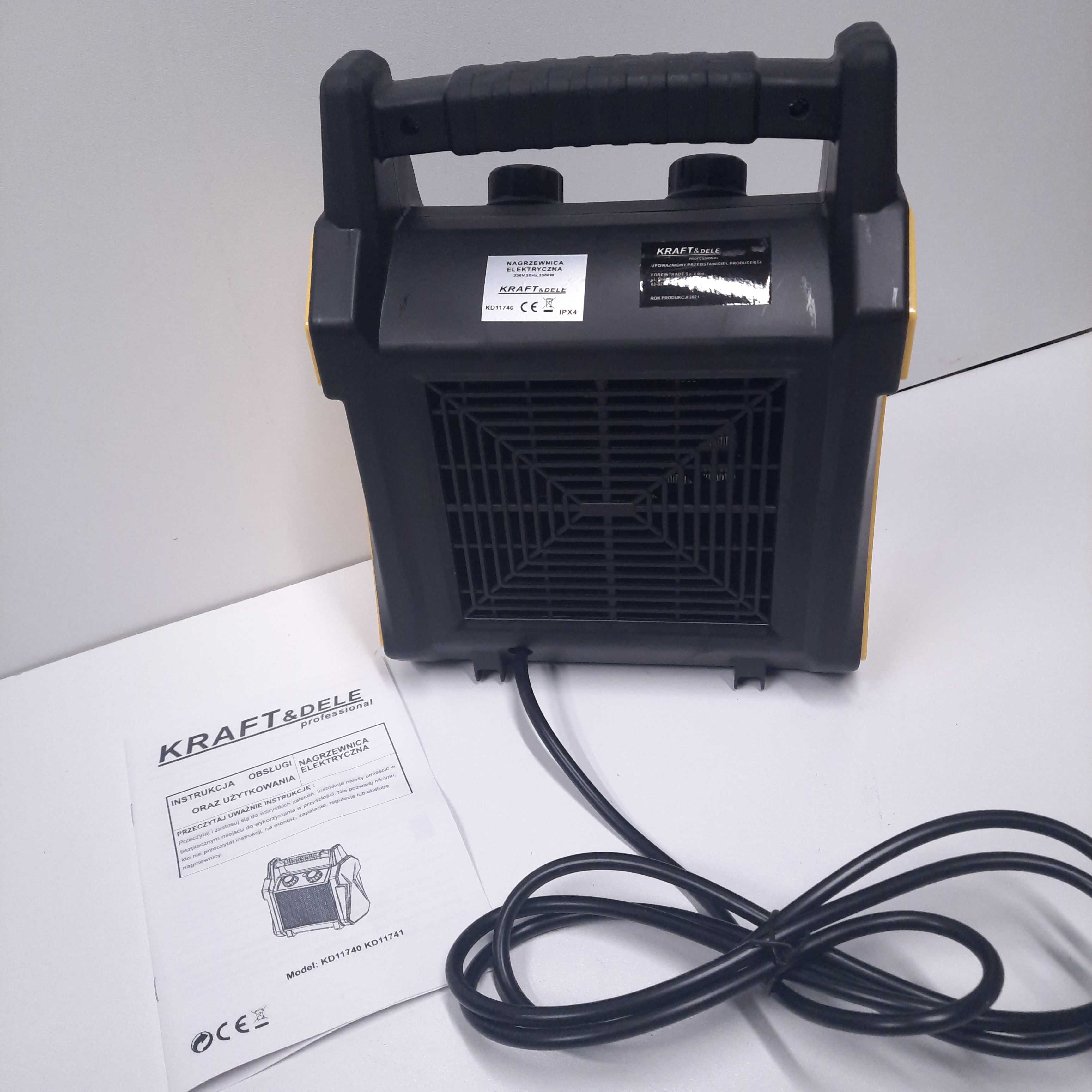 Nagrzewnica elektryczna 2,5KW 230V KD11740