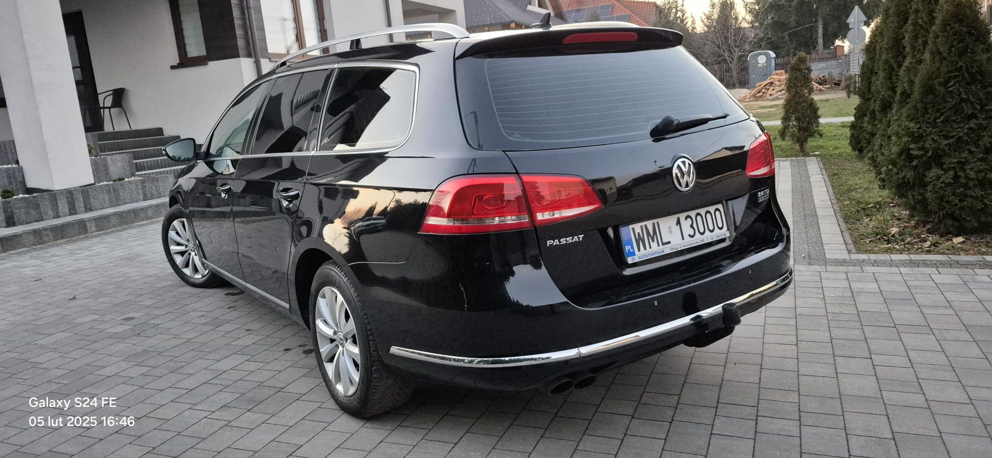 VW Passat B7 2.0TDI 140KM Navi Skóra Alkantara Hak Tempomat Zadbany!