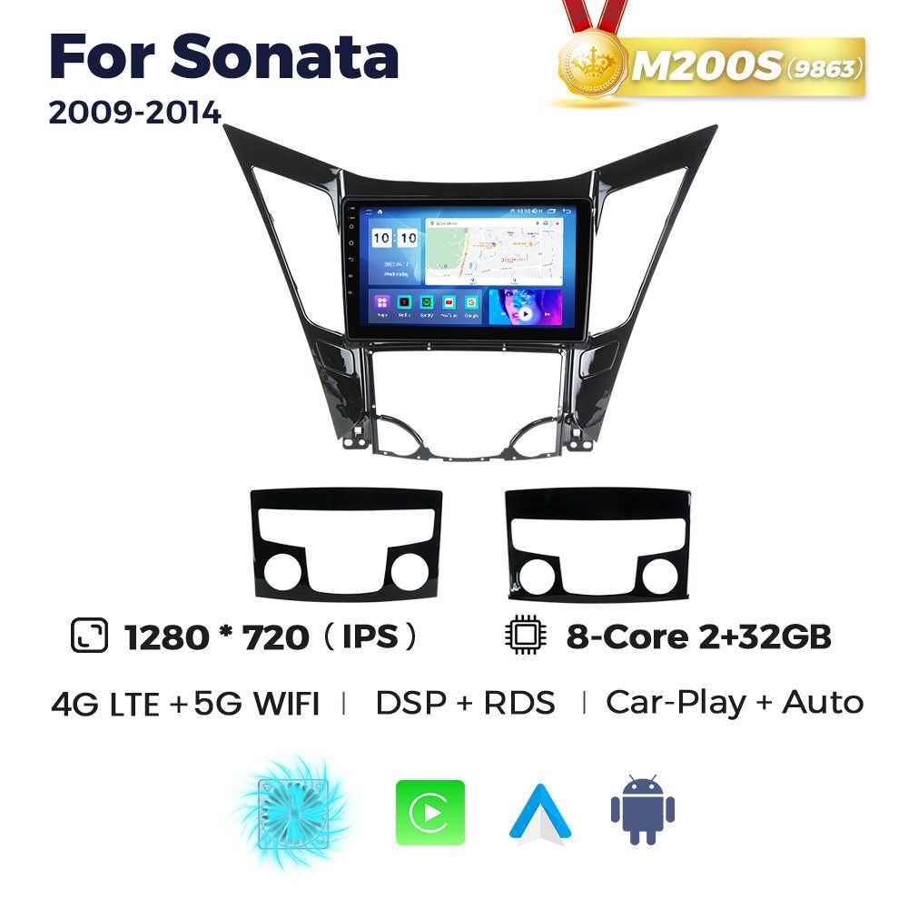 Штатна магнітола Hyundai Sonata YF android GPS навігація