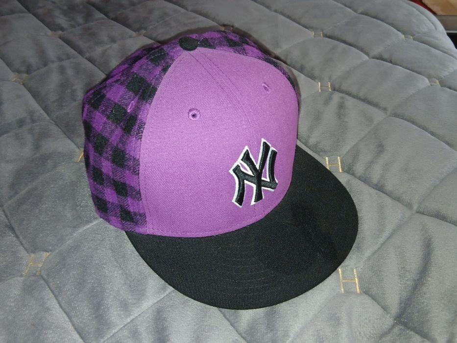 Фіолетова кепка new rap hip hop sk8
