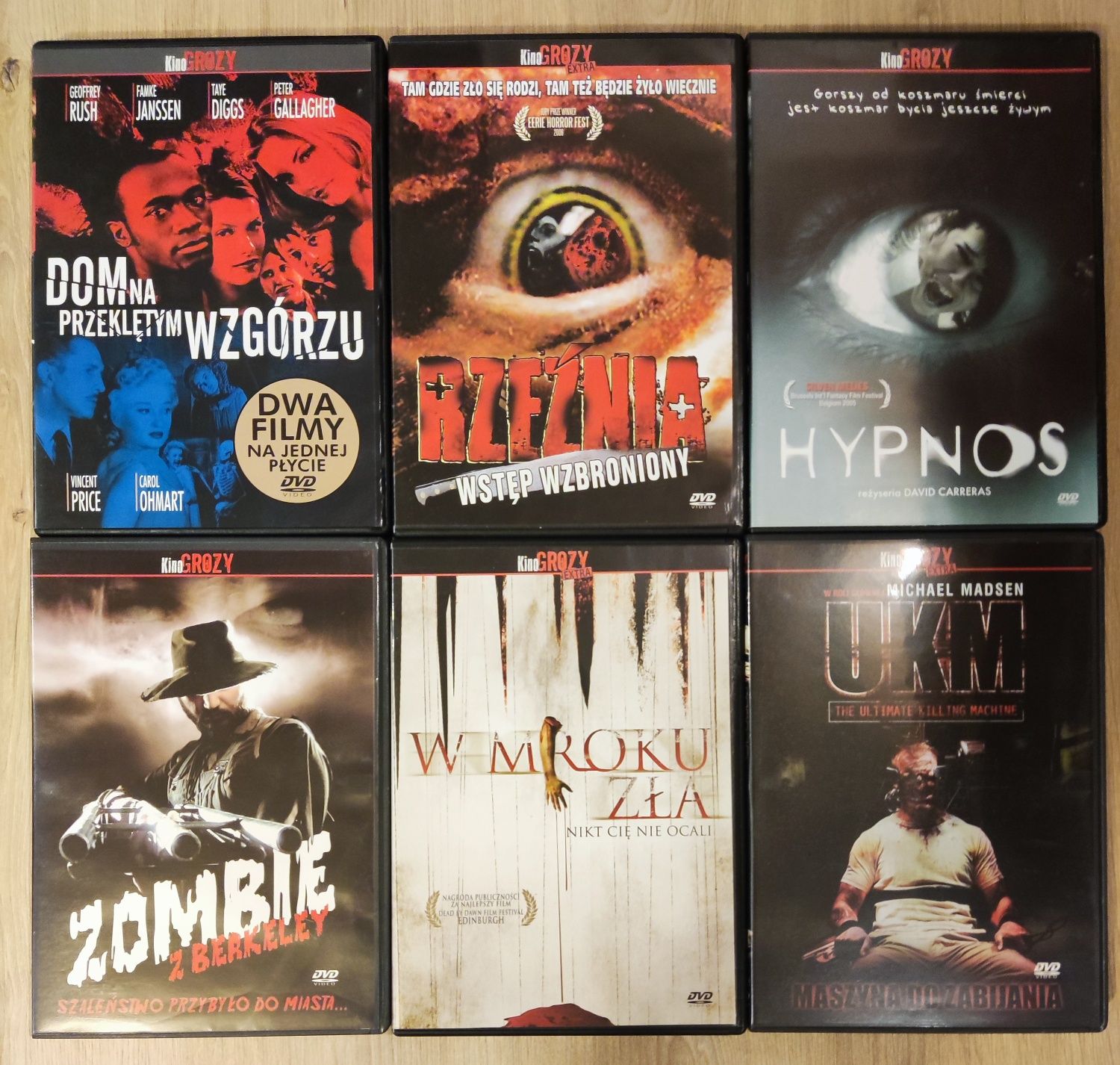 28 DVD filmy grozy, horror, lektor napisy pl