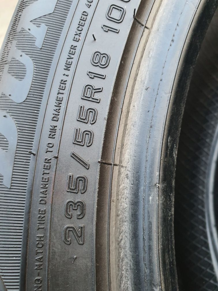 Резина летняя, шины Dunlop R 18 235/55  (4 шт. ).
