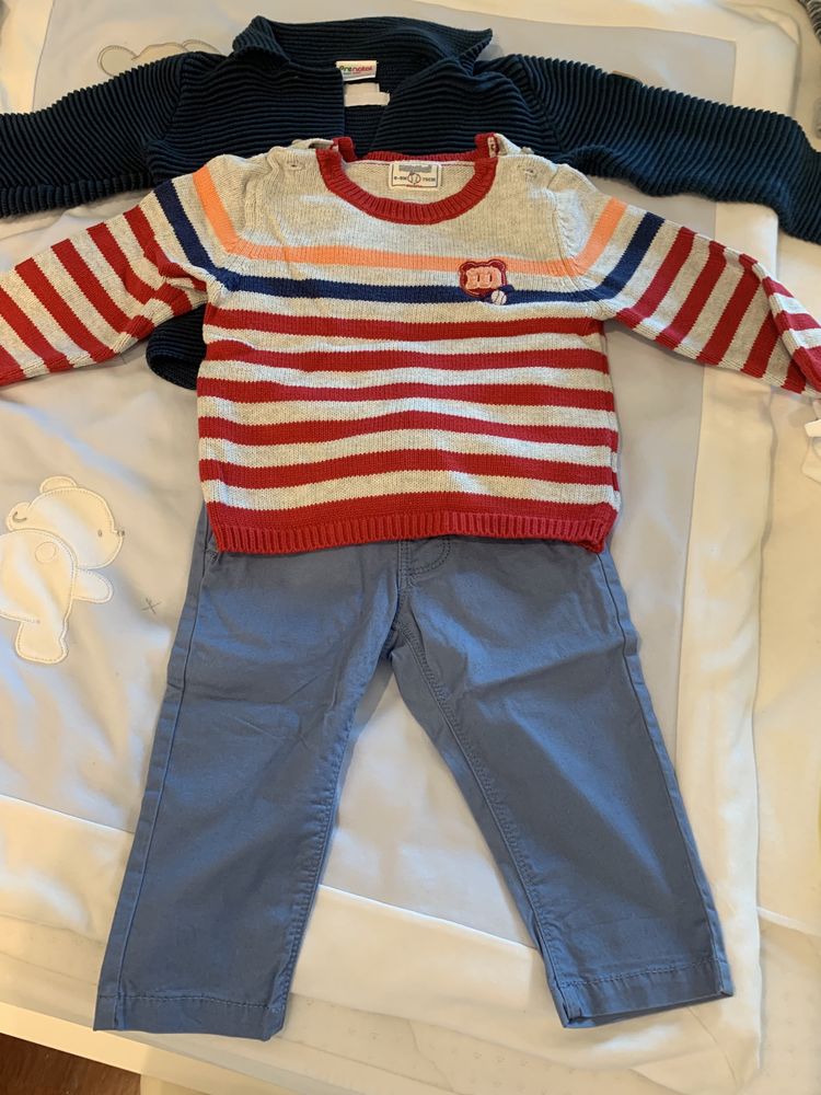 Conjunto de roupa bebé