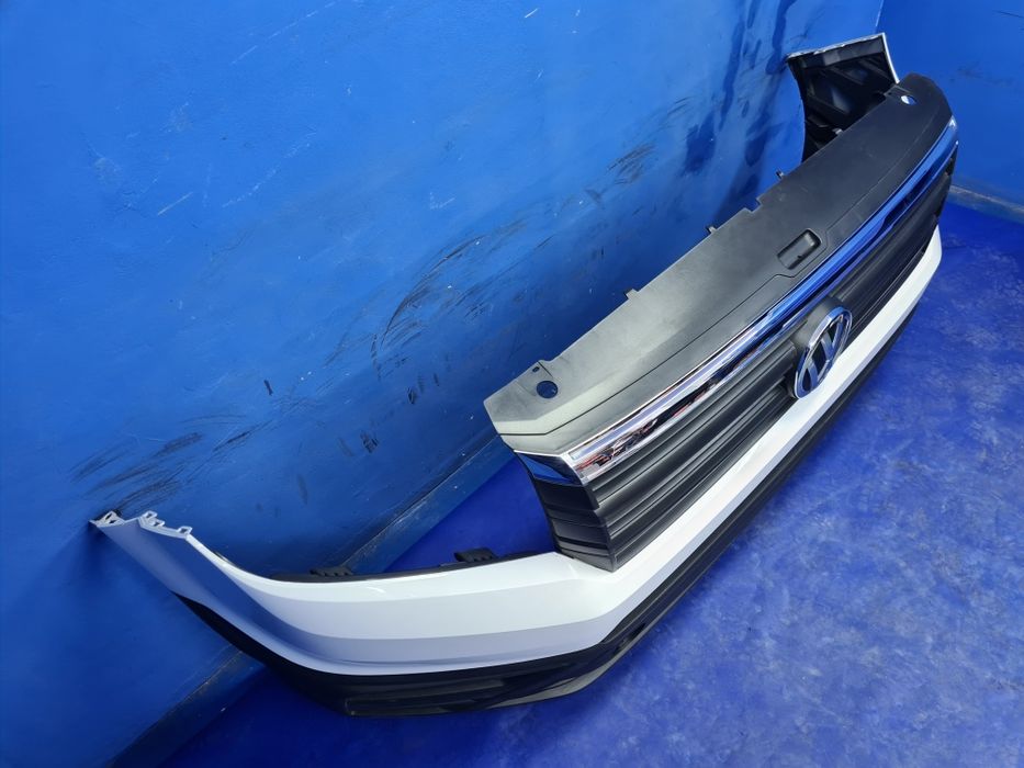 ZDERZAK przedni kompletny grill chrom VW CRAFTER 7C0 17- oryginał OEM