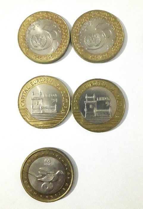 Moedas de 200 Escudos (bimetálicas) - Pack de 15
