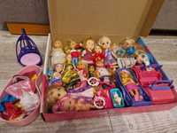 Małe lalki - m.in Barbie, Roszpunka, Masza i inne
