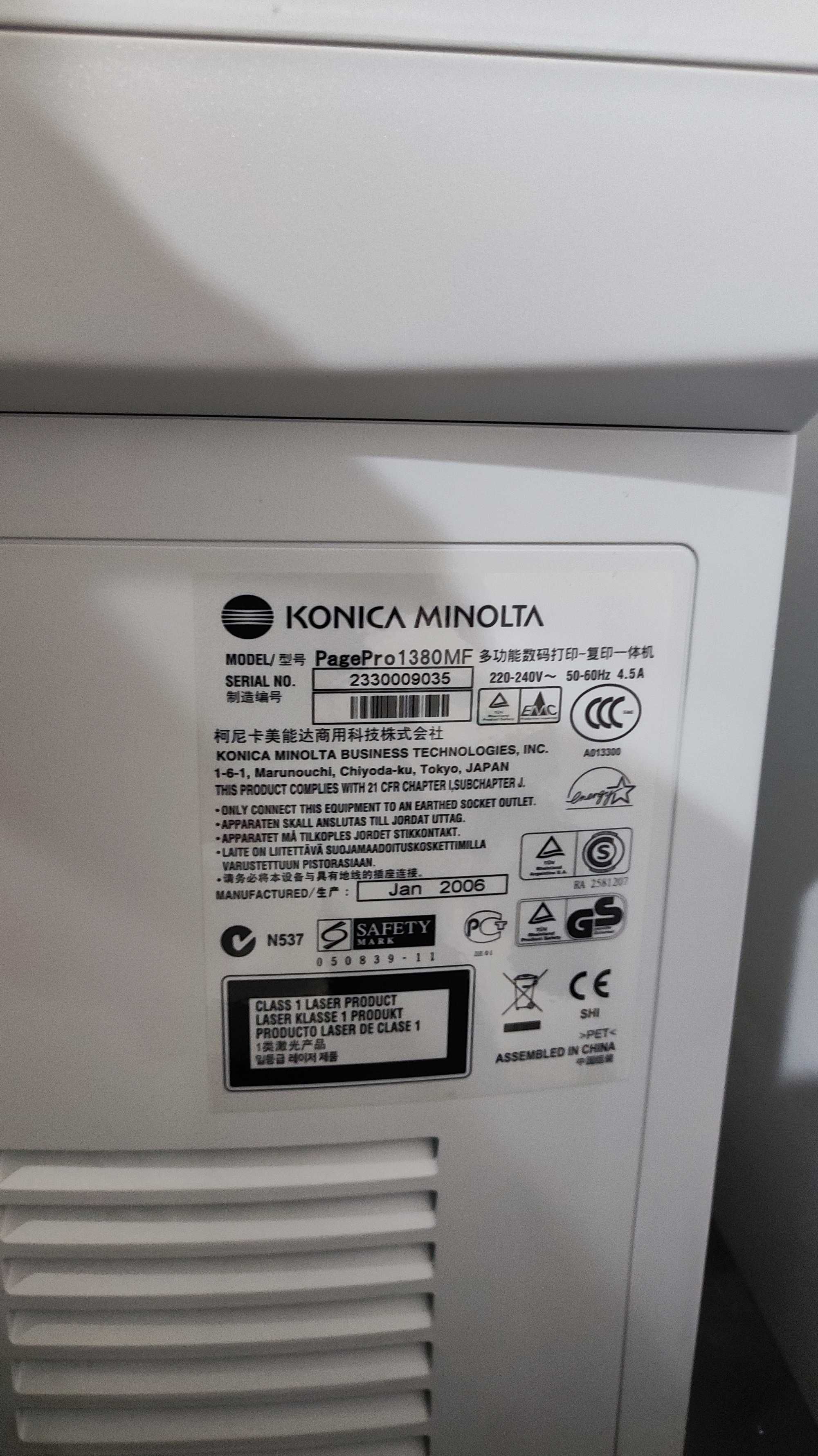 Konica Minolta PagePro 1380MF - Impressora Multifunções a Laser