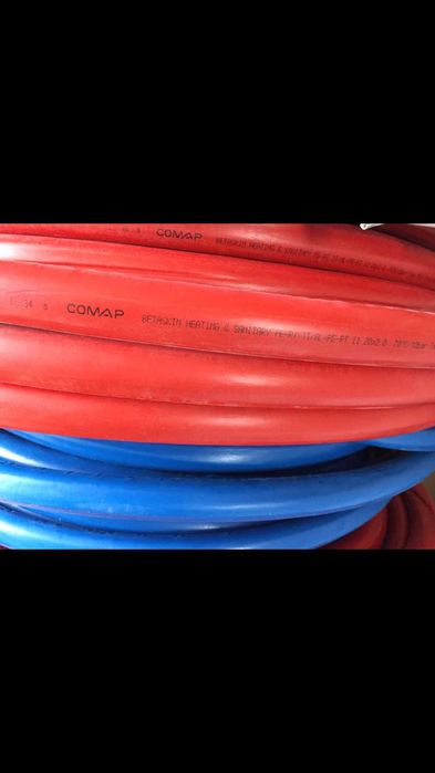 Rury COMAP PE-RT AL/PE-RT ALU PEX  26mm, w izolacji, nowe