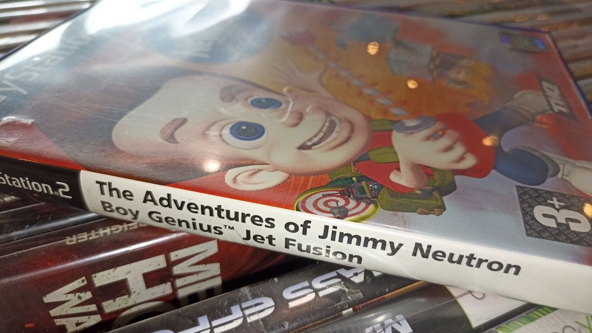 The Adventures Of Jimmy Neutron Boy Genius Jet Fusion PS2