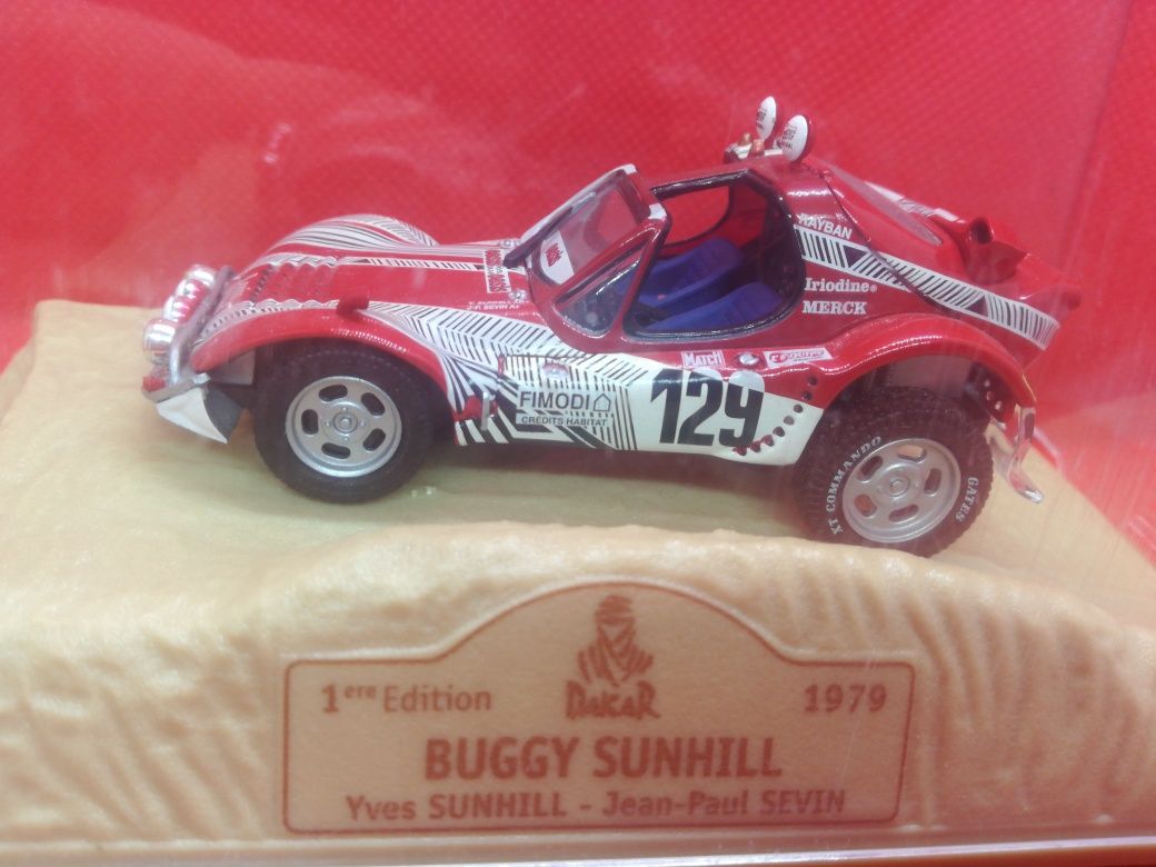 N.54 Miniaturas 1/43 do Rally Dakar e Safari como novas