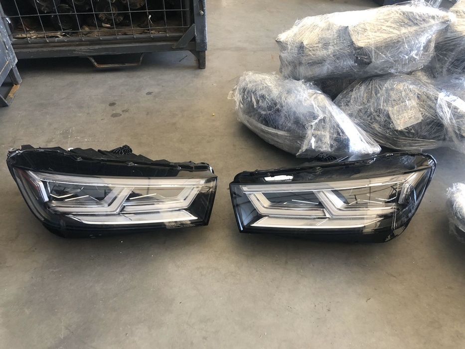 Фары фара Full LED Matrix Audi A6 Q7 Q5 ксенон Ауди кью ку 5 оптика