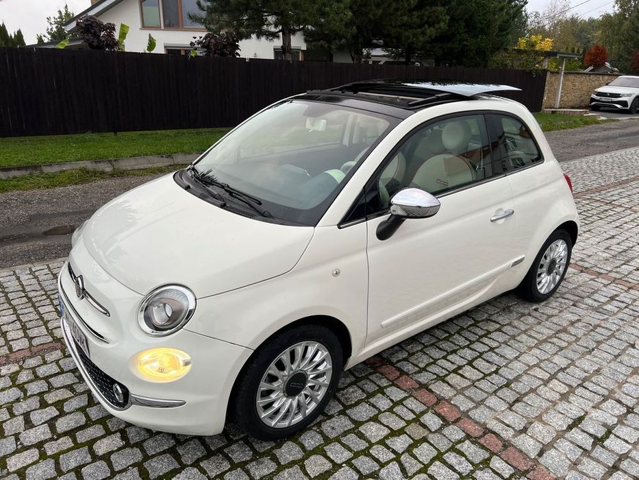 Fiat 500 Lift 0.9 TwinAir turbo otwierany dach piękny egzemplarz !