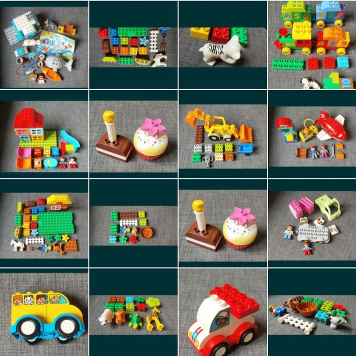 Klocki LEGO Duplo, dużo, kilka zestawów