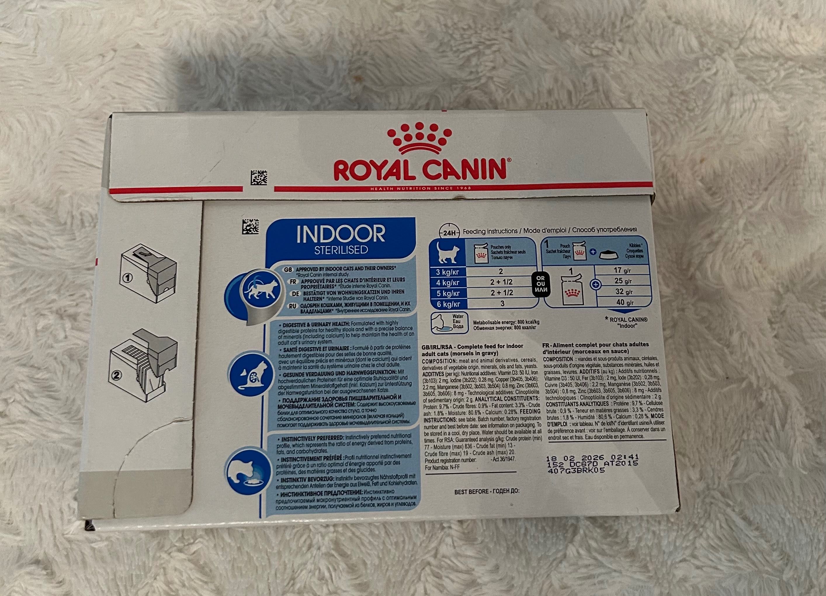 Royal-canin Mokra karma dla Kota.12 saszetek.