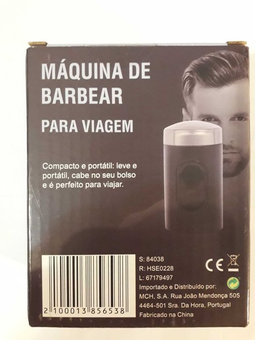 Mini Maquina de barbear de viagem 5€
