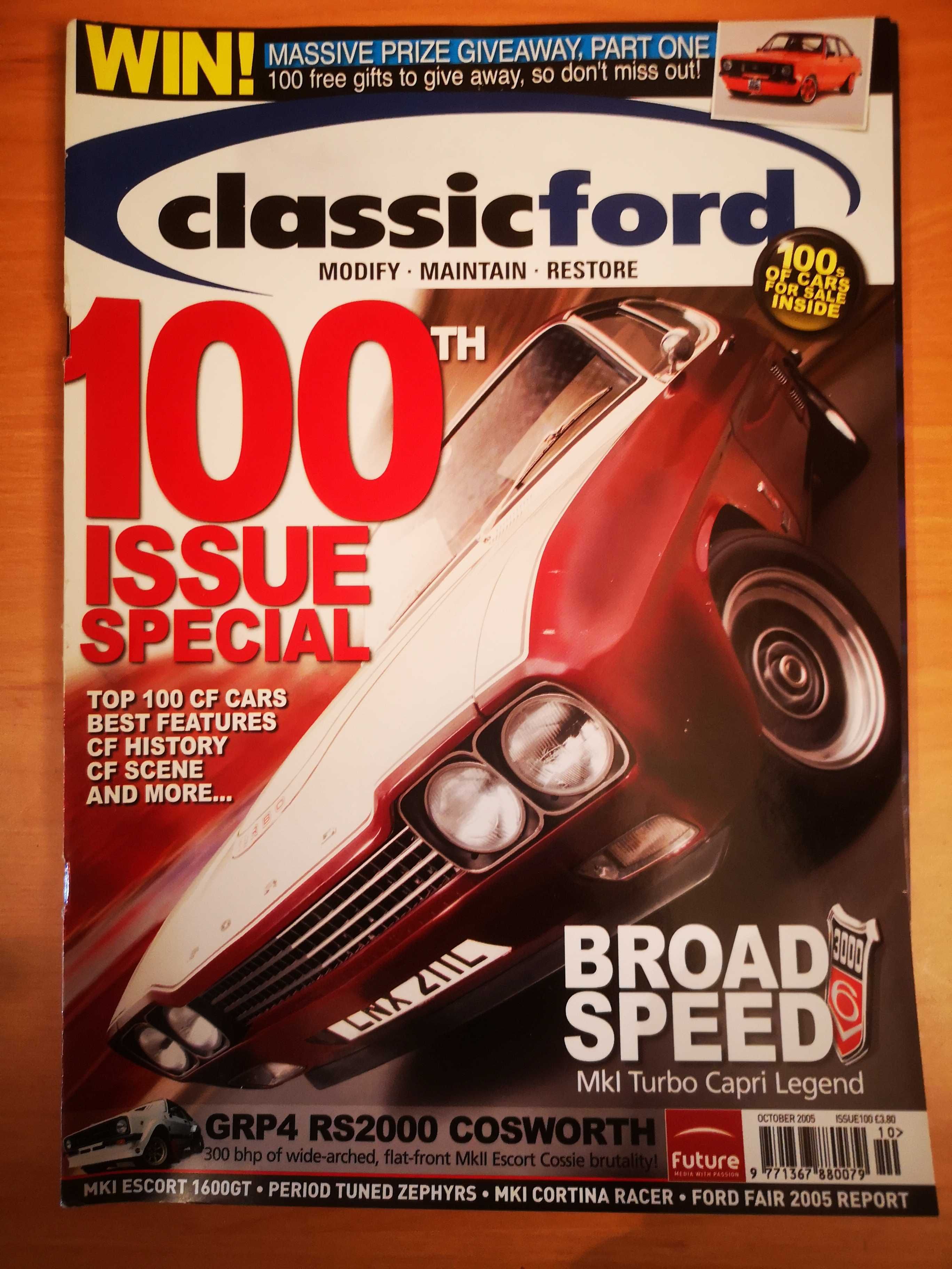 Revistas de Automóveis Clássicos Classic Ford