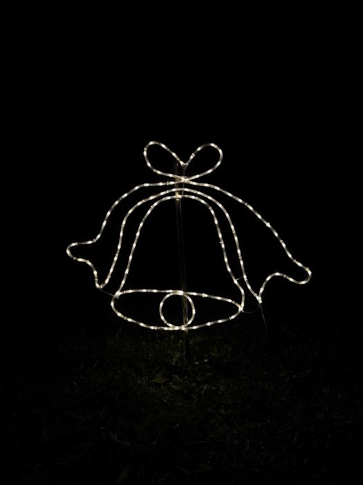 Dzwonek Ozdoby Świąteczne led 2D