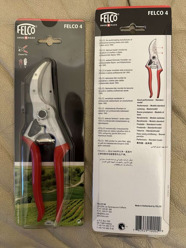 Садовый секатор FELCO 2,4,7,8,9,16,100
