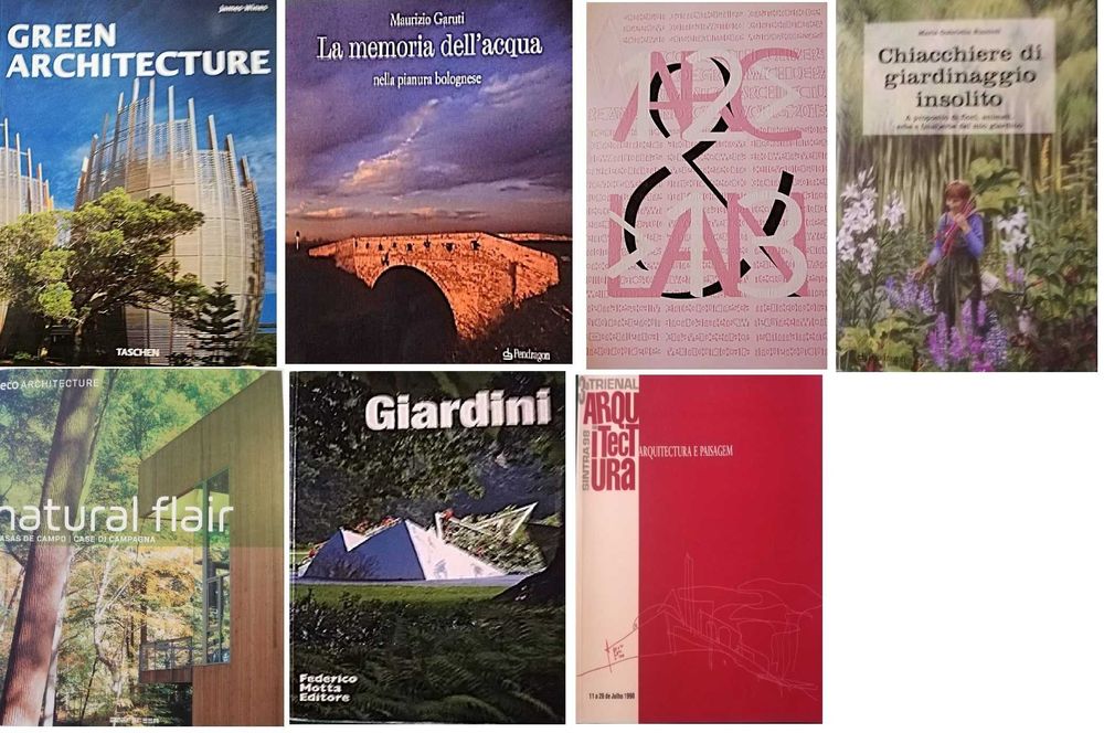 Livros de Arquitectura Paisagísta